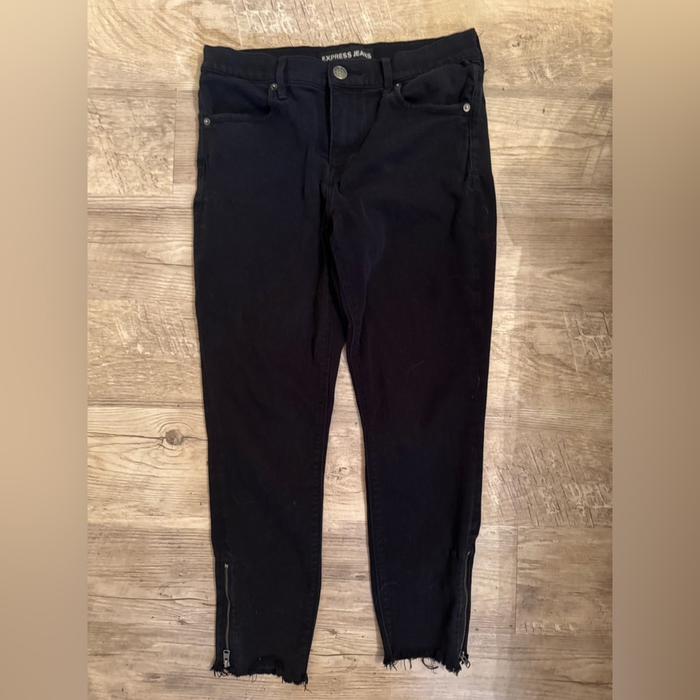 Express Black Skinny Jeans